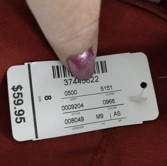 Christopher and Banks Signature Slimming ankle shaped fit mid rise pant … - Picture 14 of 14